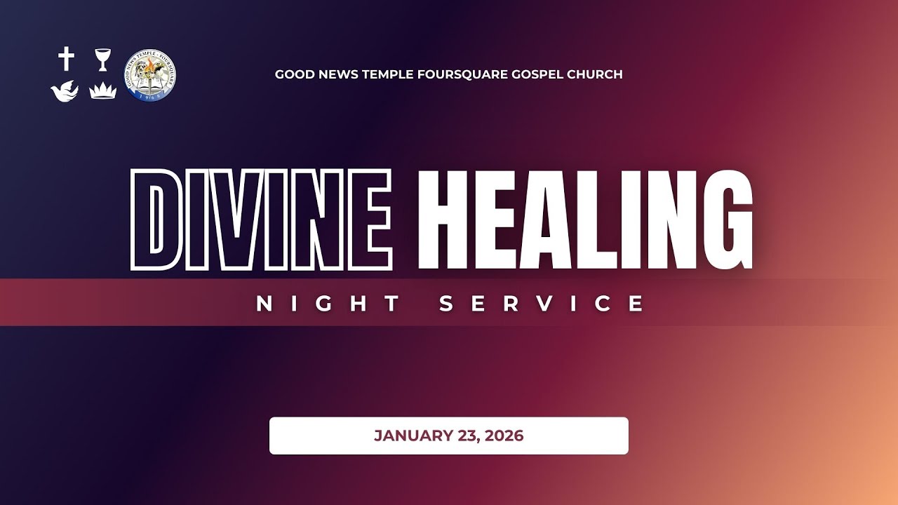 Divine Healing Night Service (January 23, 2026)