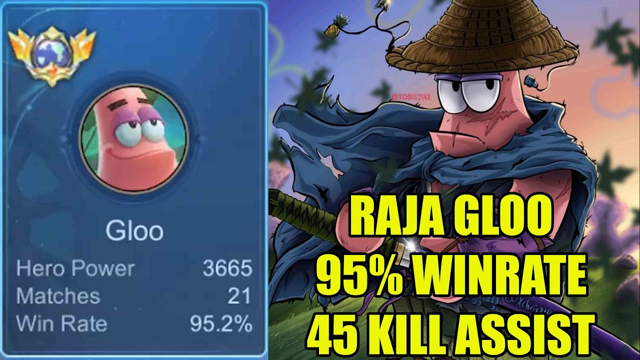 Meta terbaru raja gloo 95% winrate build full magic dapet 45 kill assist
