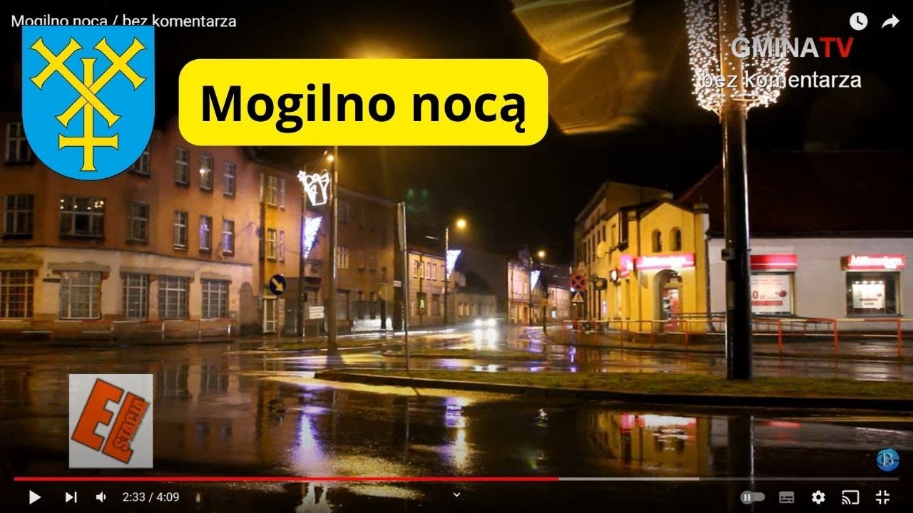 Mogilno nocą / bez komentarza