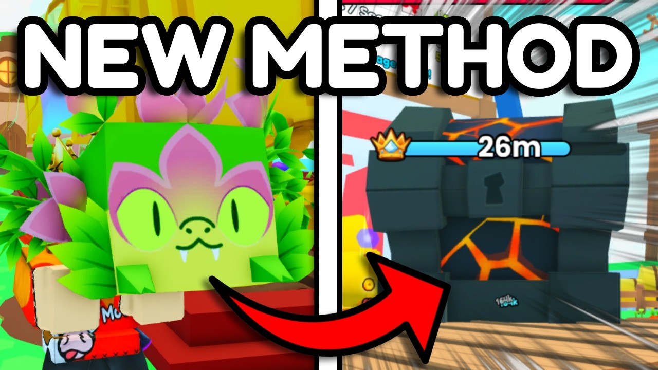 ЛУЧШИЙ СПОСОБ ЛЕГКО ЛОМАТЬ СУНДУКИ БОССОВ в PETS VS COINS | Pet Simulator 99!