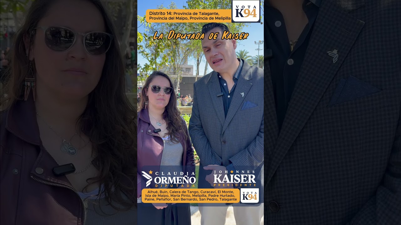 Gracias Claudio Crespo por el apoyo y tu confianza! VOTA CLAUDIA ORME&Ntilde;O K-94 DIPUTADA DISTRITO 14