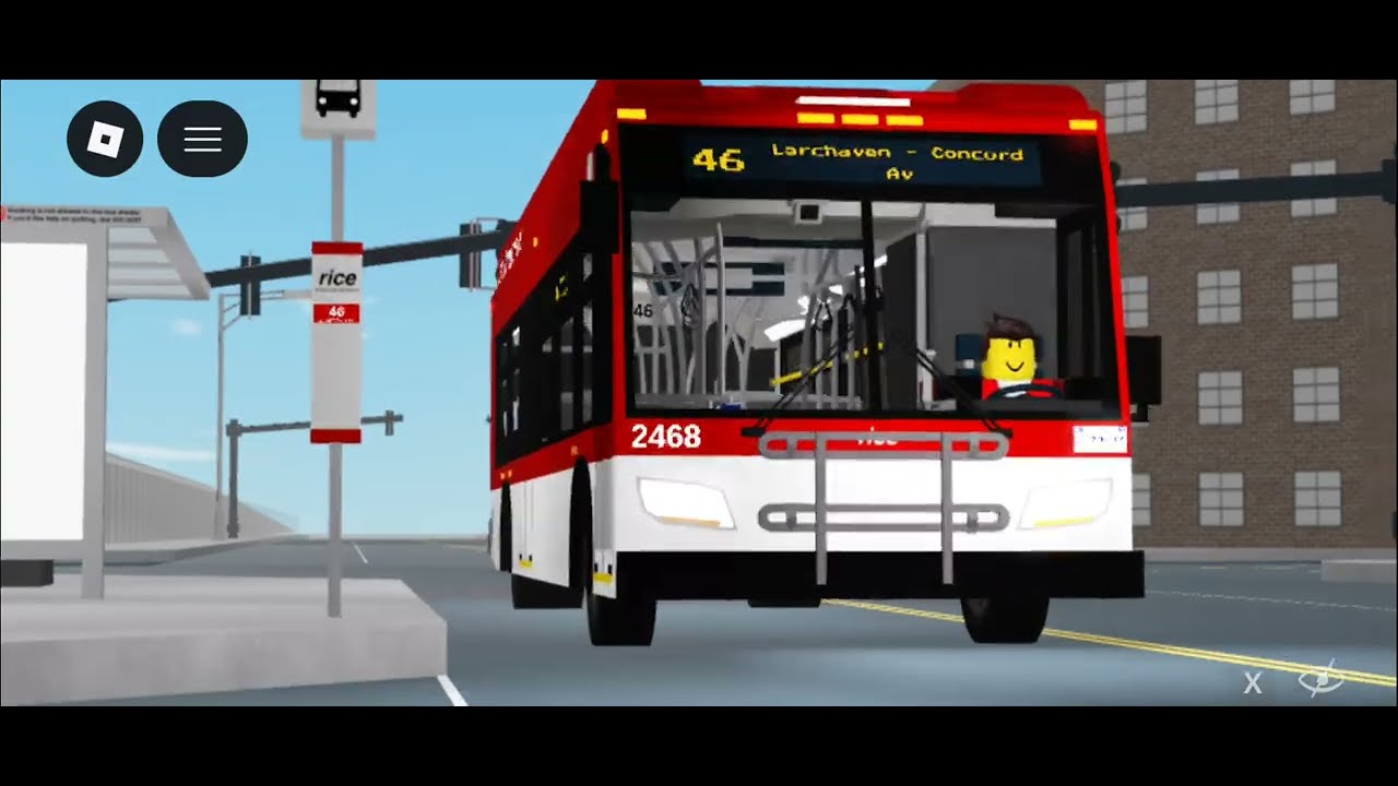 New flyer XN40 route 46 (winter)