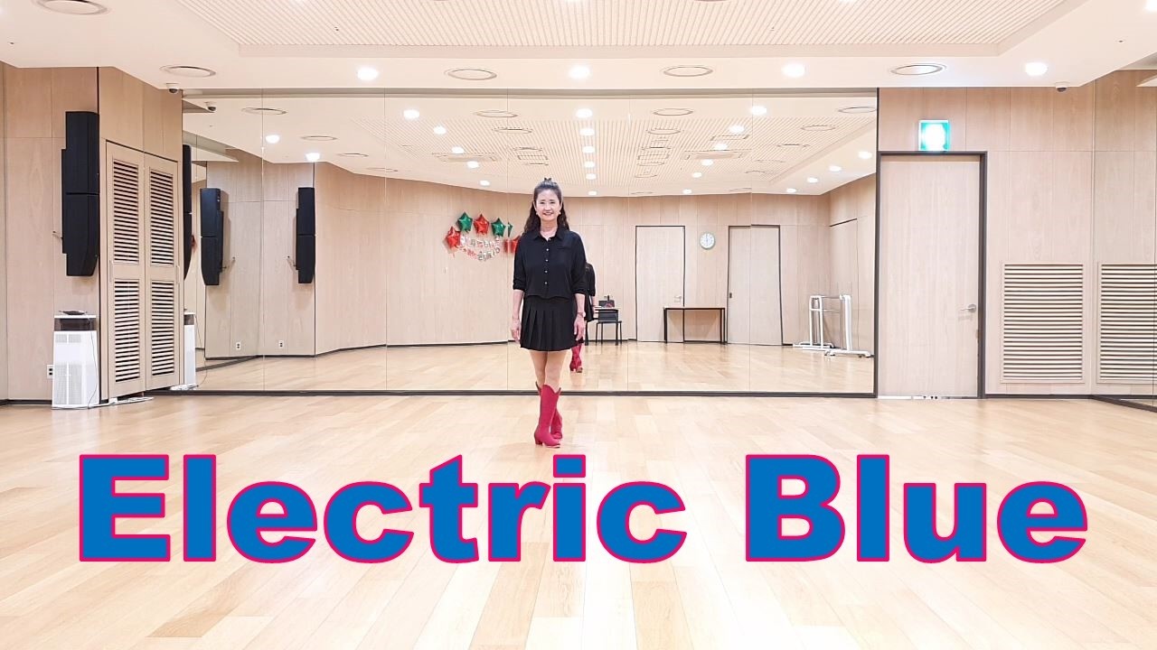 Electric Blue Line Dance (Improver Level)