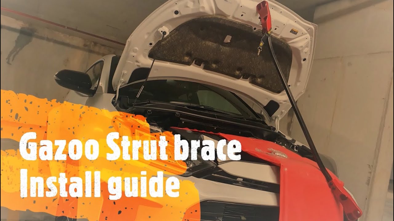 GR Yaris - Gazoo Strut Brace install guide