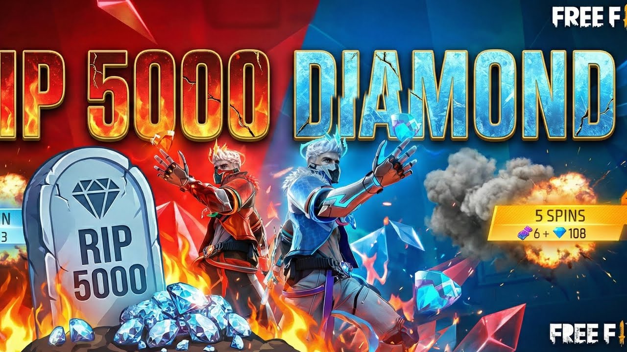 FREE FIRE NEW TOKEN TOWER EVENT SPIN | RAMPAGE EVO BUNDLE RETURN | RIP 5000 DIAMOND. 😭😭😭😭#freefire 