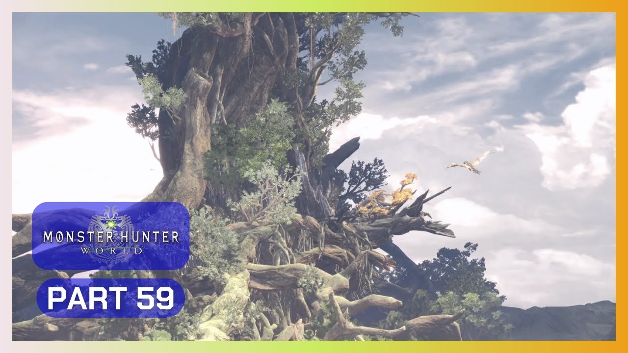 Monster Hunter: World | PS4 | Playthrough | Part 59 || A Fiesty High Rank Anjanath Capture ||