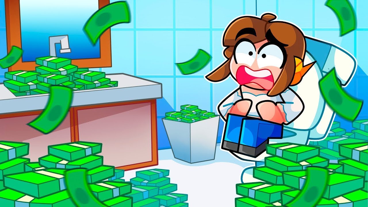 Gastei R$789,258,456 construindo o MAIOR BANHEIRO no Roblox!