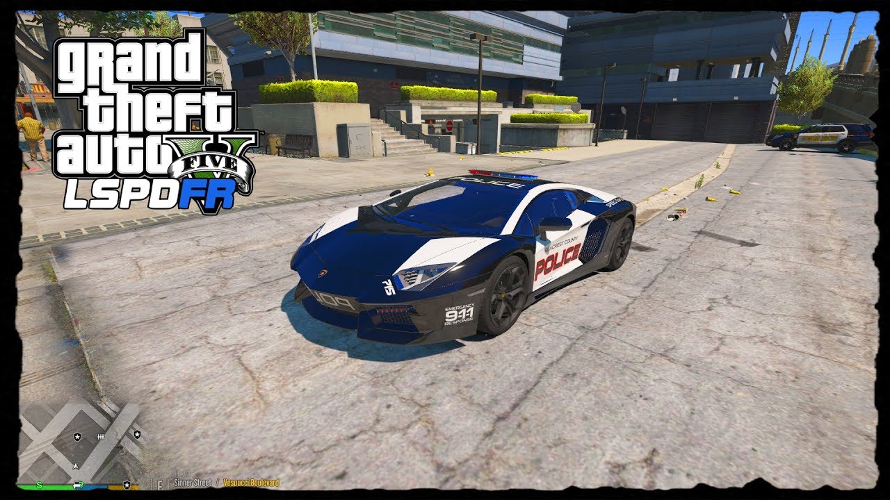LSPDFR | Día 401 | LAMBORGHINI AVENTADOR PATRULLANDO LAS AUTOPISTAS