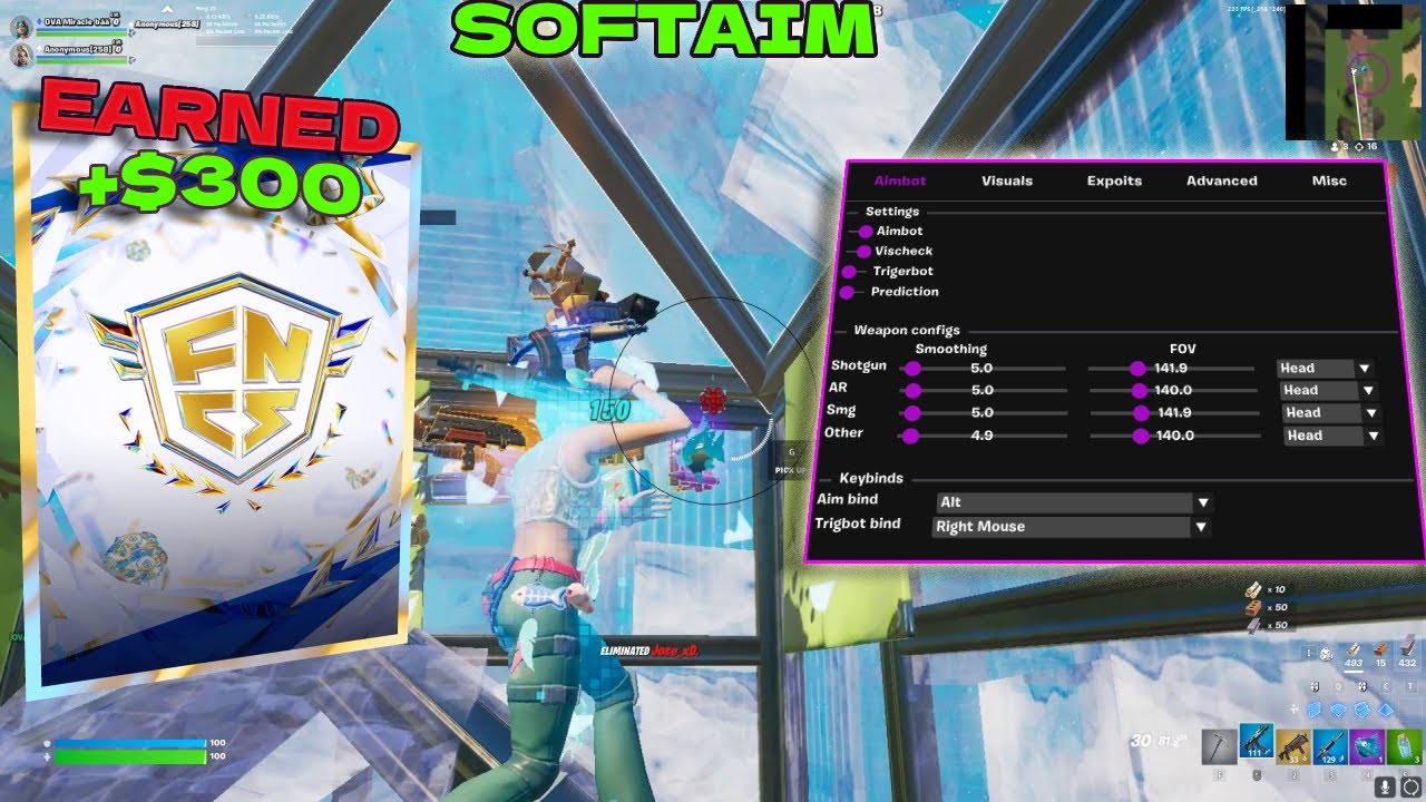 USING *SOFTAIM* IN FNCS CUP ( +$300 )