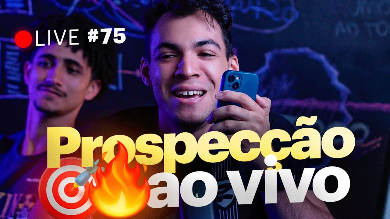 Prospecção de clientes AO VIVO 🔴🔥// #LVP11