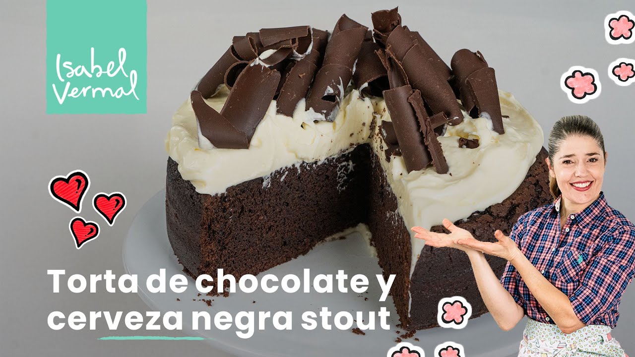 Torta de chocolate y cerveza irlandesa/ Torta Guinness