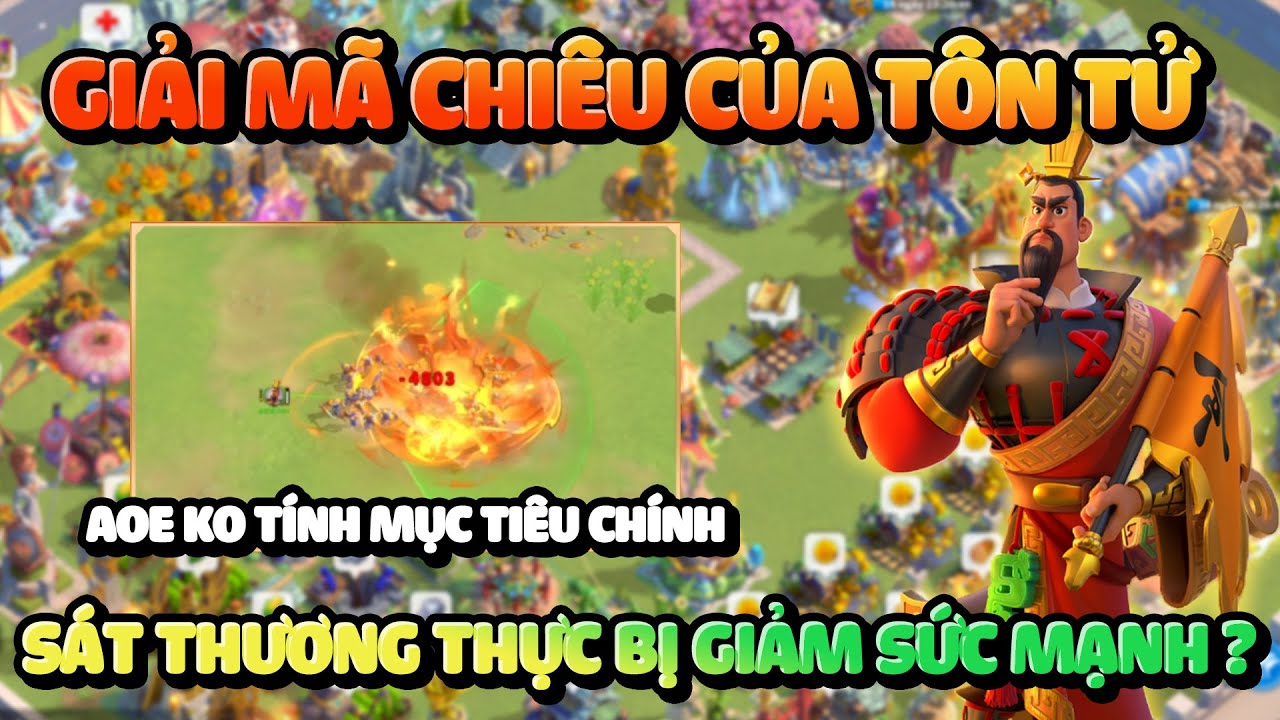 Cụ Lý Rất Khéo Khi Khiến Chúng Ta Hiểu Nhầm Về Skill Của Tôn Tử Prime Rise of Kingdoms