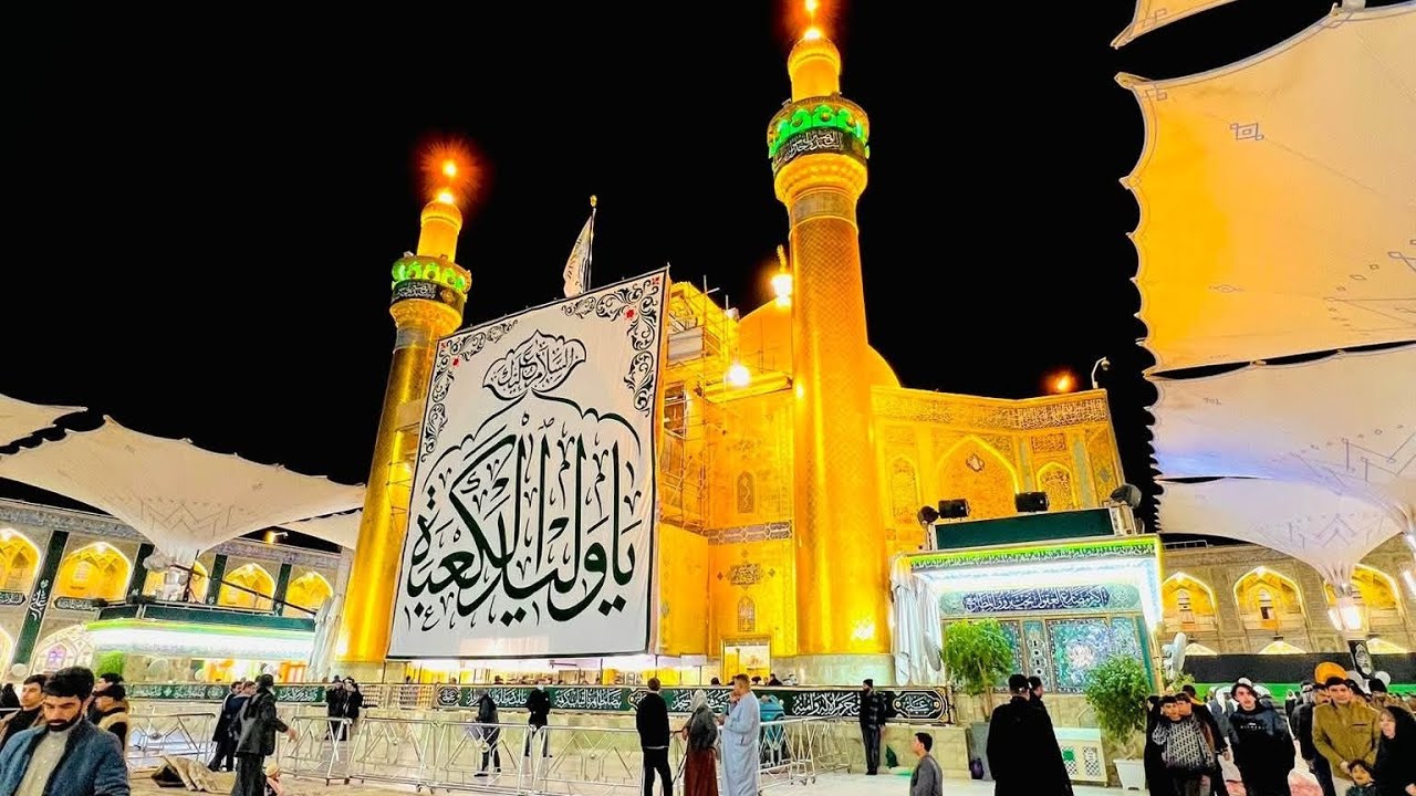 #viral Imam Ali Shrine in Najaf, Iraq- Incredibly be