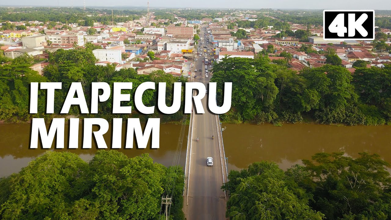 ITAPECURU MIRIM VISTA DE CIMA | 4K