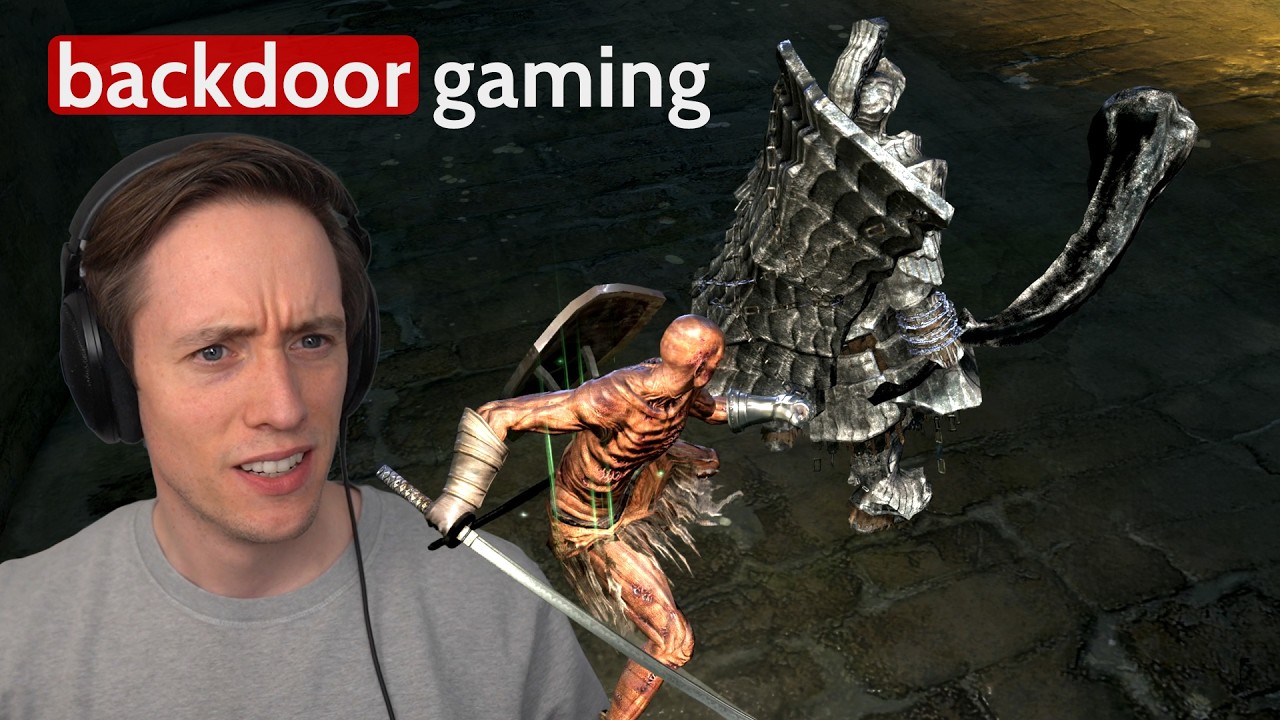 Real Dark Souls Players Do It From Behind