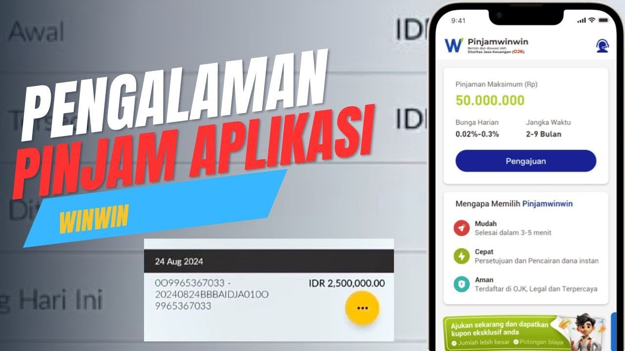 CARA PINJAM UANG DI APLIKASI WINWIN terbaru 2024 | pinjaman online