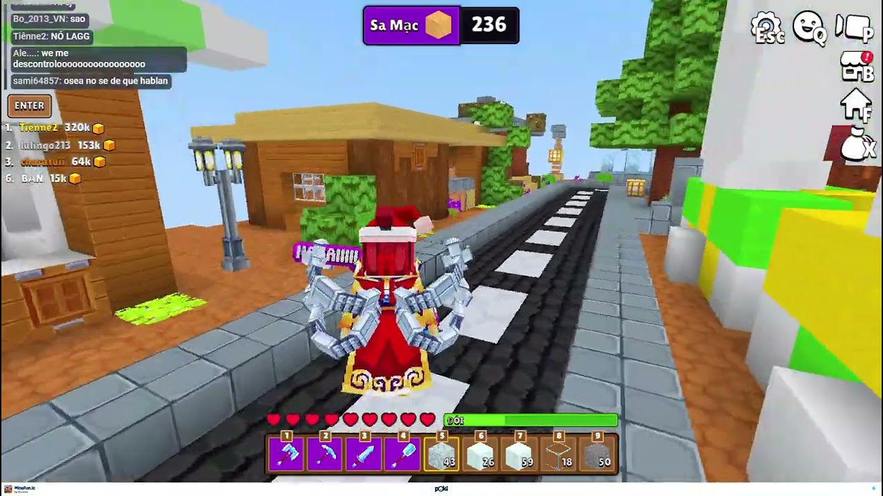 MINEFUN IO  One Block 1 bn fan yêu cầu tôi quay