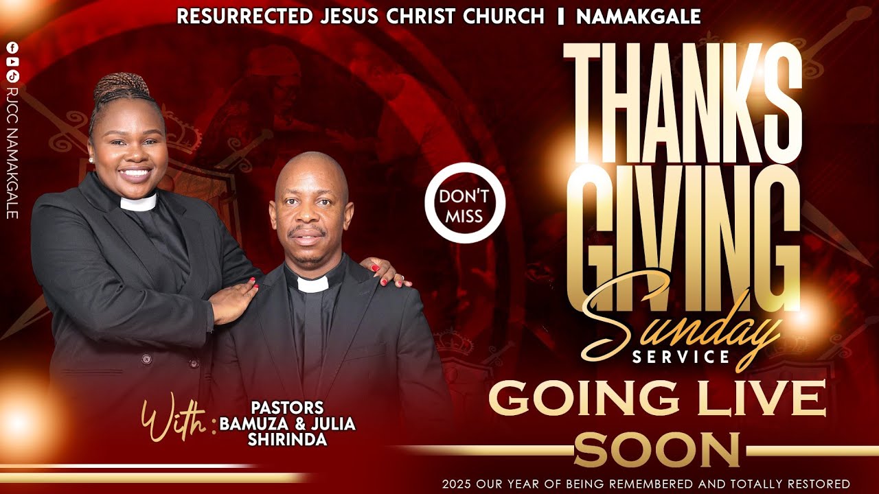 THANKSGIVING SUNDAY SERVICE WITH PASTOR BAMUZA & JULIA SHIRINDA || 06 JULY 2025