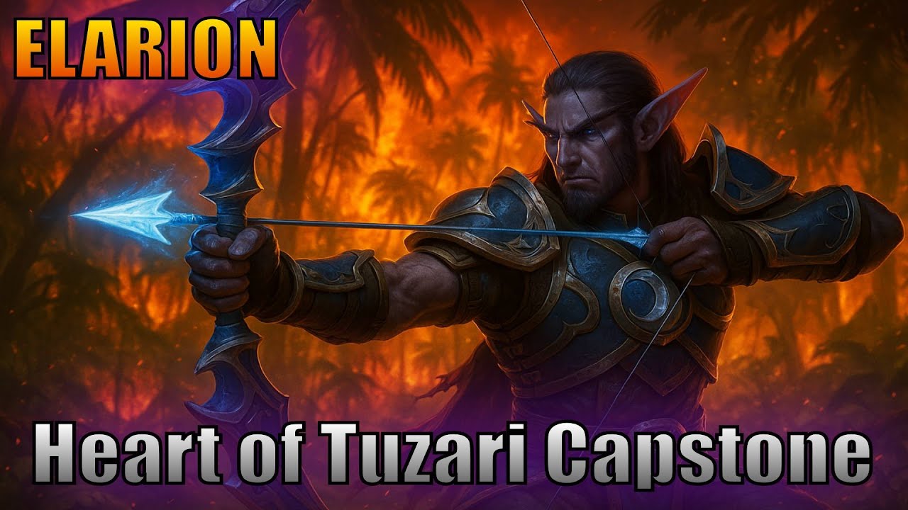 FINALLY out of Adept! - Fellowship Elarion Hunter - Adept Capstone - Heart of Tuzari