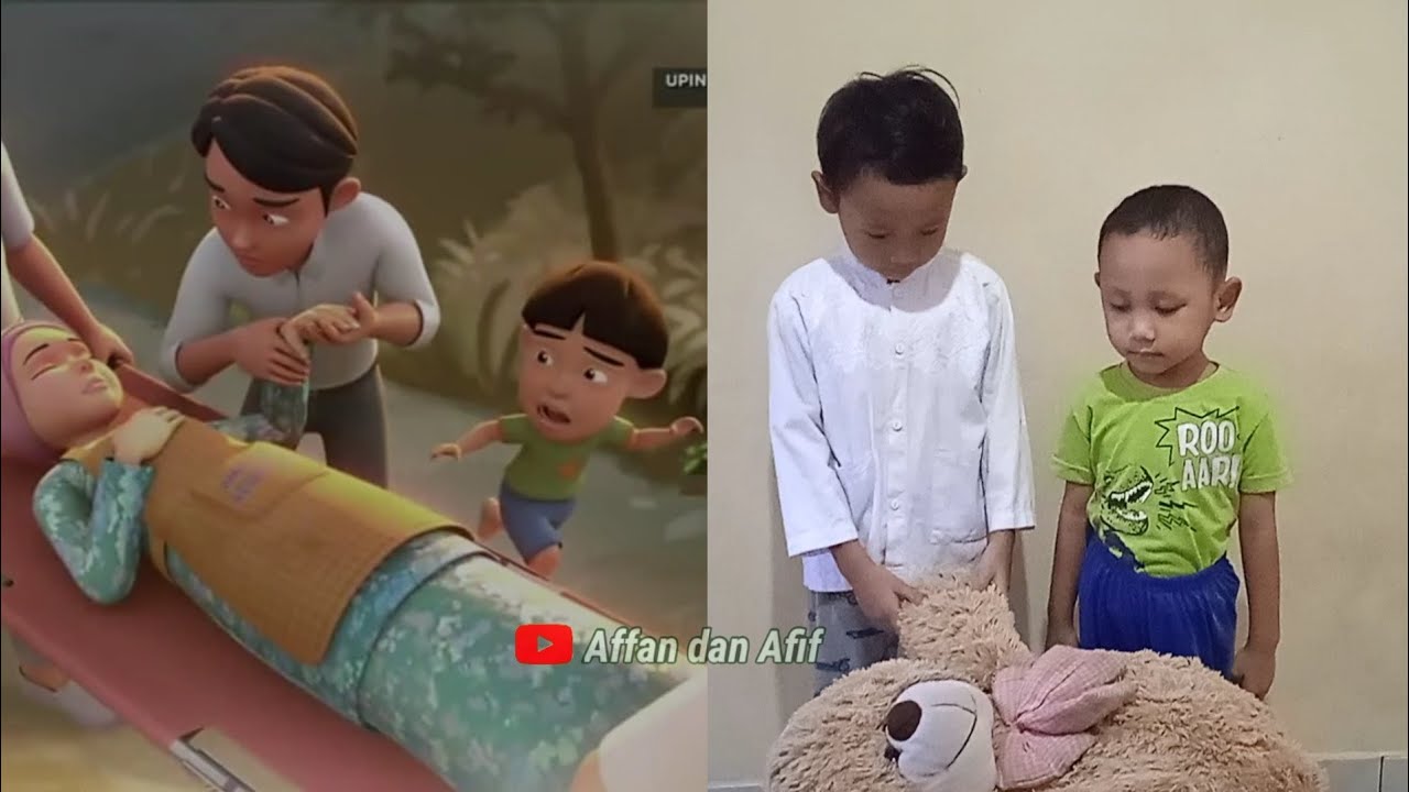 Tiru Aksi Upin Ipin, Ada Apa dengan Emak Mail Dan Abang Iz