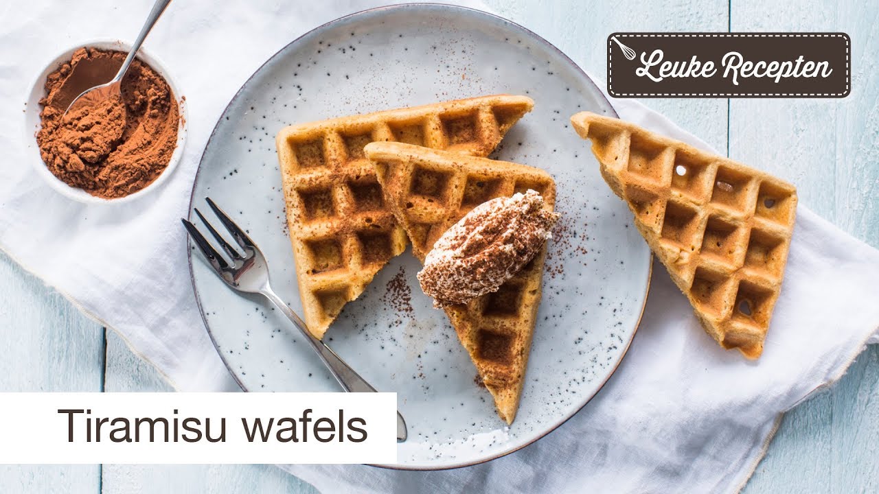 Tiramisu wafels