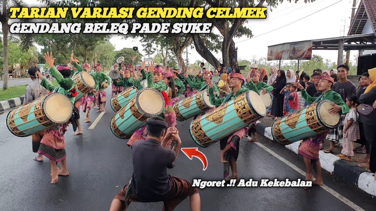 TARIAN VARIASI MENGGUNAKAN GENDING CELMEK LASUNG DI SAMBUT ADU KEKEBALAN GENDANG BELEQ PADE SUKE