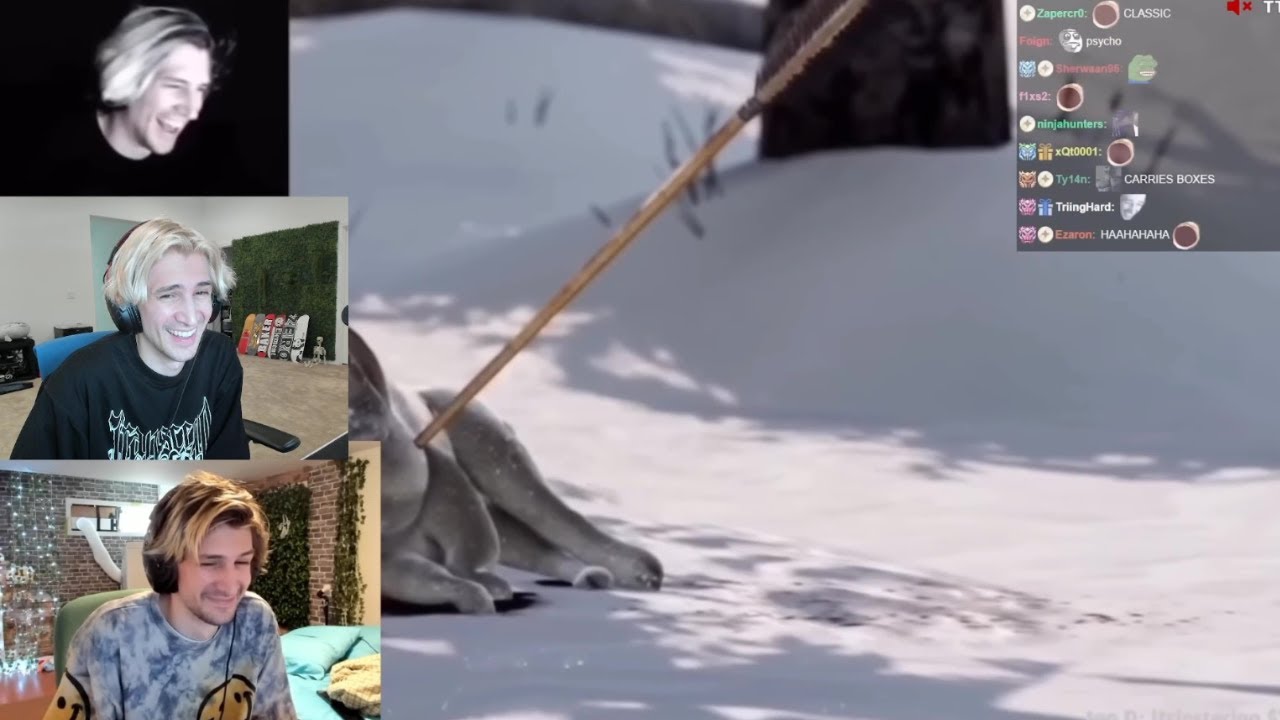 xQc has the same reaction 4 years later