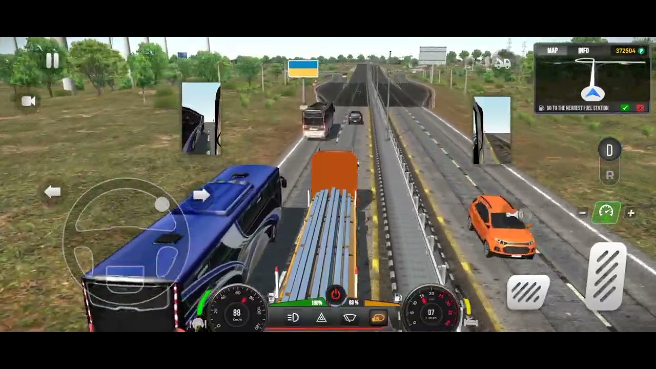 Truck drive game video 