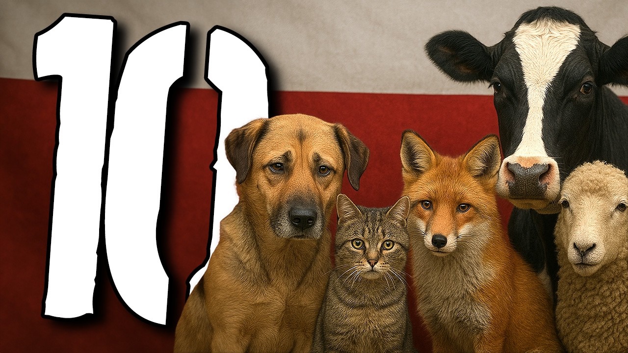 10 szokujących faktów o zwierzętach w Polsce [TOPOWA DYCHA]