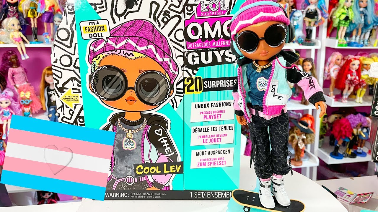 LOL OMG Guy Doll Cool Lev - Hidden Message?