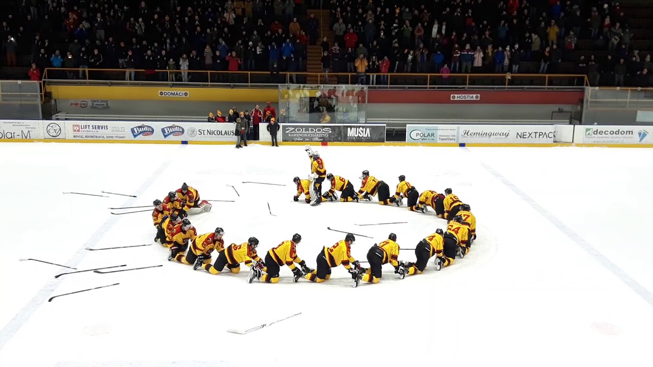 Ďakovačka  zápas HC Topoľčany - HK Martin 30.11.2018