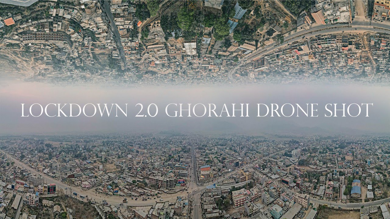 Ghorahi City, Dang Drone Shot - Lockdown 2.0 || DJI Mavic Air 2 || Hiro Bro