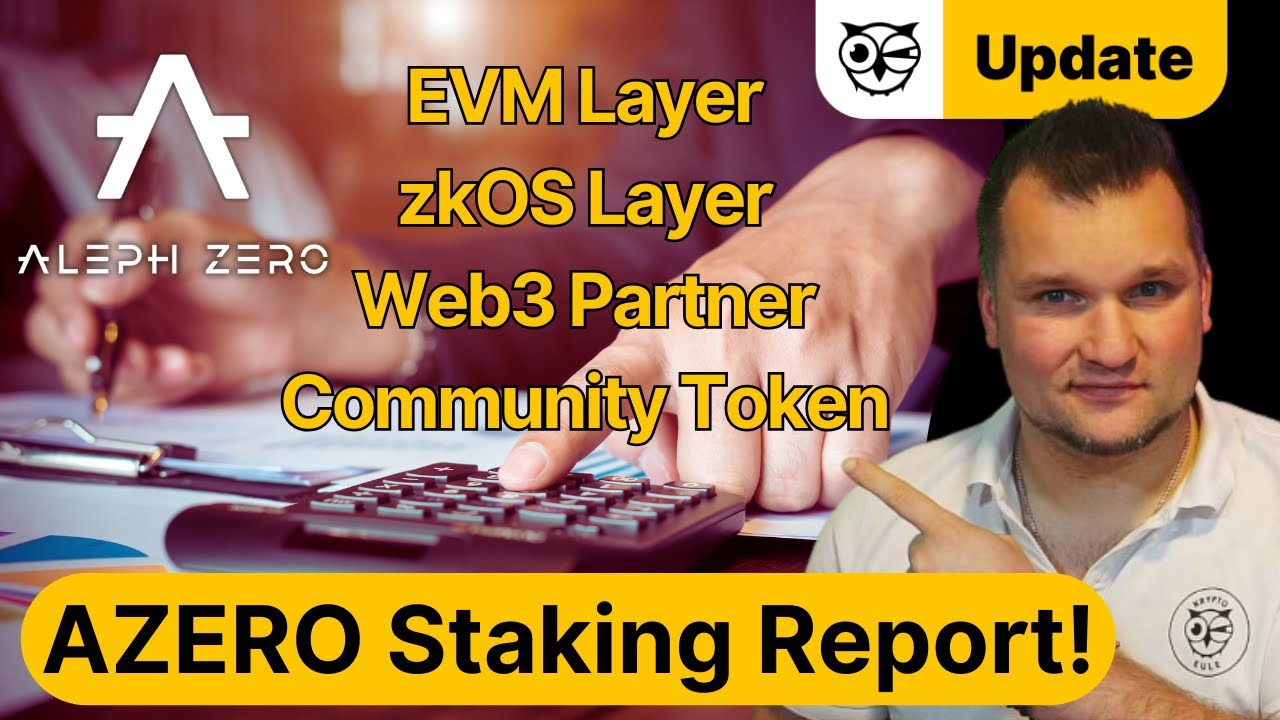 AZERO STAKING REPORT! Aleph Zero EVM zkOS! Web3 Partner! Community Token! Neue DEX!
