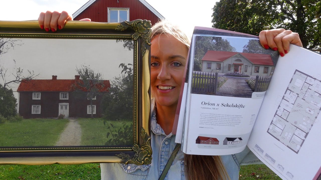 Huset ska rivas! Det växte brännässlor genom golvet. Vågar jag bo i ett hus med övervåning? Vlogg 93