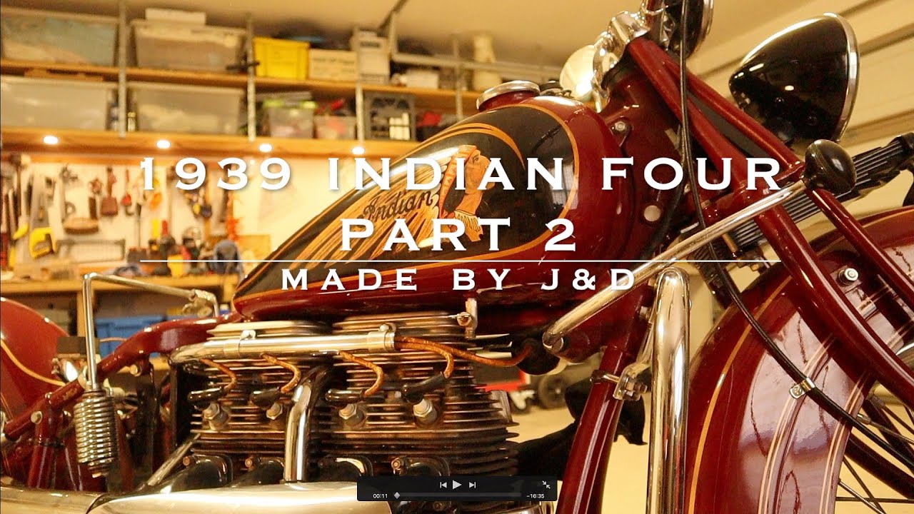 1939 Indian Four head bolt part two - Made by J&D