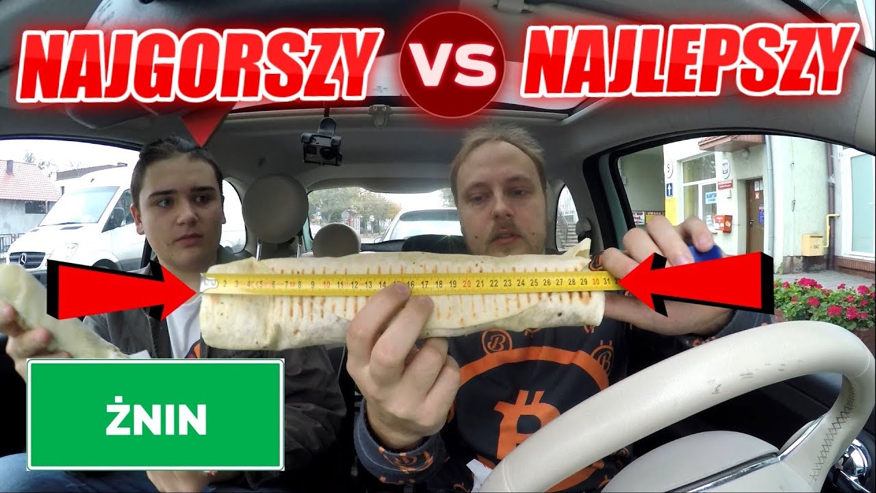 TEST NAJGORSZY VS NAJLEPSZY KEBAB ŻNIN