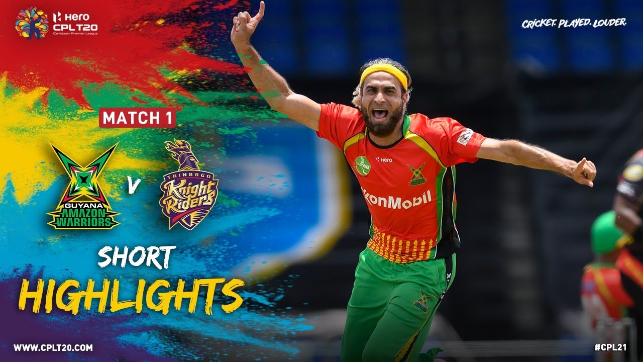Highlights | Guyana Amazon Warriors vs Trinbago Knight Riders | CPL 2021