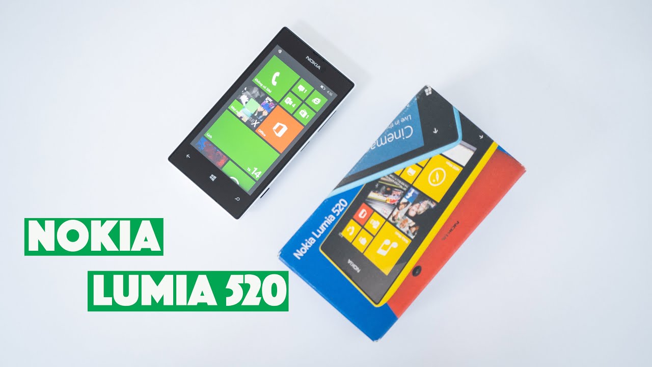 Nokia Lumia 520 Unboxing | Unbox LKCN