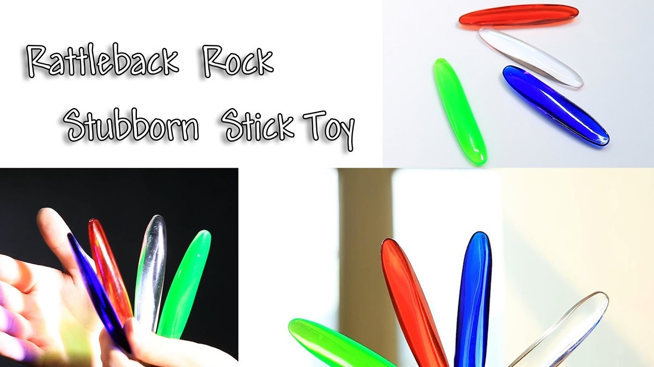 Magic Rattleback Rock Stubborn Stick Toy 285817701