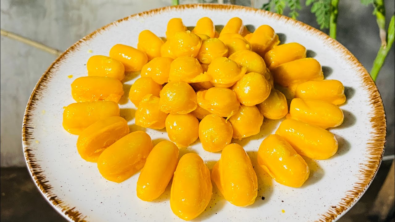 របៀបធ្វេីបង្អែមគ្រាប់ខ្នុរអោយមានរសជាតិឆ្ញាញ់