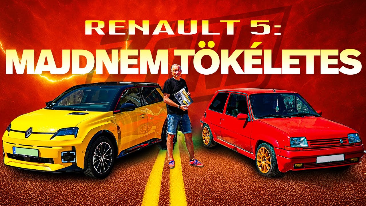 Renault 5 E-Tech teszt &ndash; &Ouml;t&ouml;s al&aacute;?