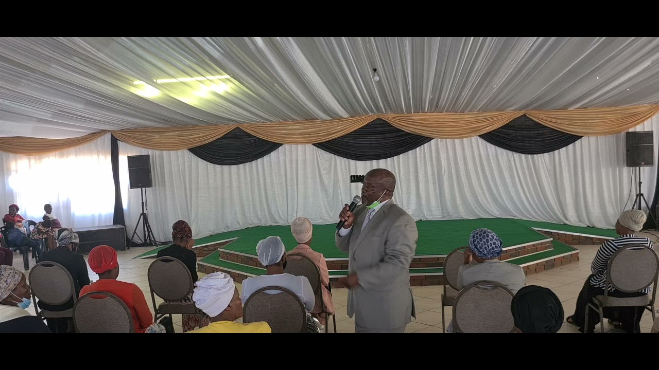 Ps. Mlangeni - ekuphumleni kwakhe