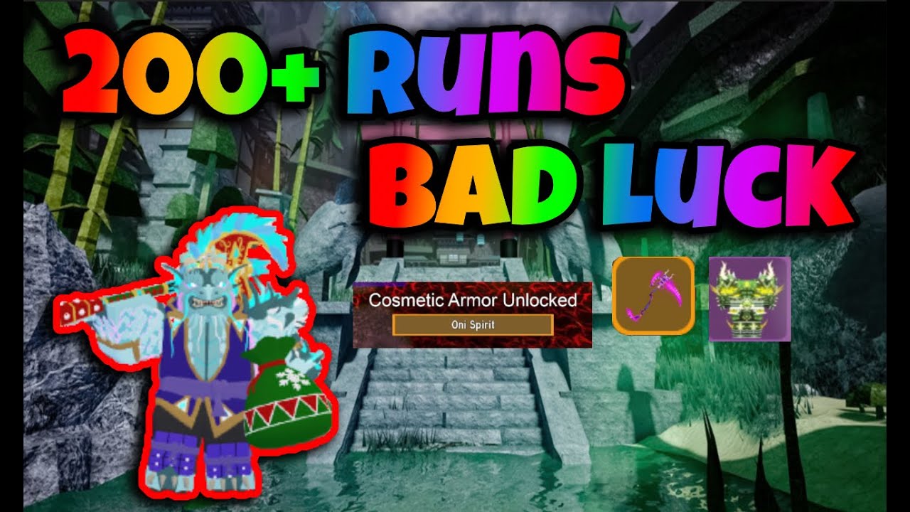 Yokai Peak Nightmare drops! Dungeon Quest! 200+ runs (bad luck rip) #roblox #dungeon #dungeonquest