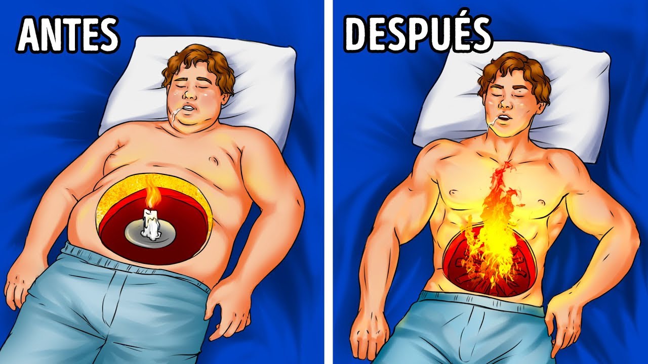 Formas de quemar m&aacute;s grasa mientras duermes