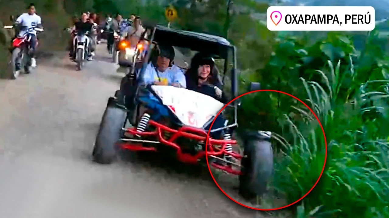 CASI PROVOCÓ UN ACCIDENTE CON EL PADRE 🤕🏎️ SachaTour #2 🇵🇪