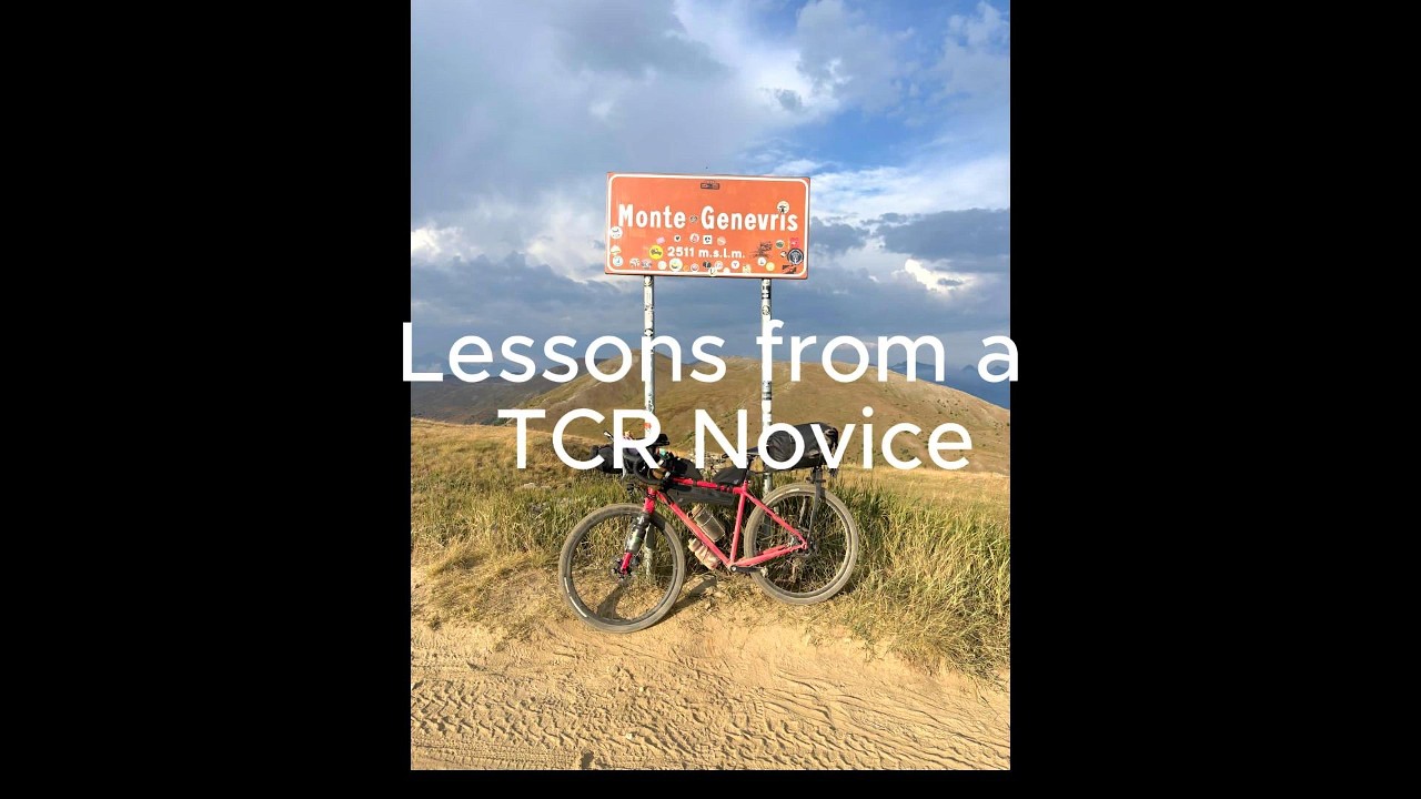 TCR Novice lessons from Amy Longley-Cook (3 of 3)