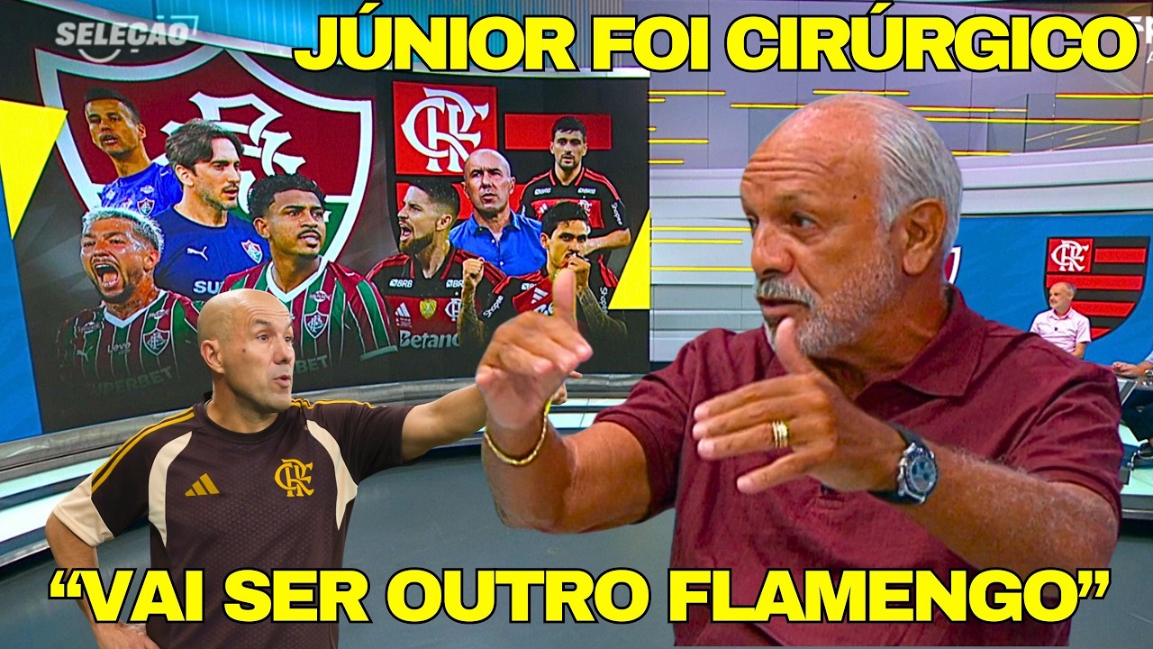 JÚNIOR PROJETOU COMO CHEGA O FLAMENGO DE LEONARDO JARDIN PARA A FINAL DO CARIOCA CONTRA O FLU!
