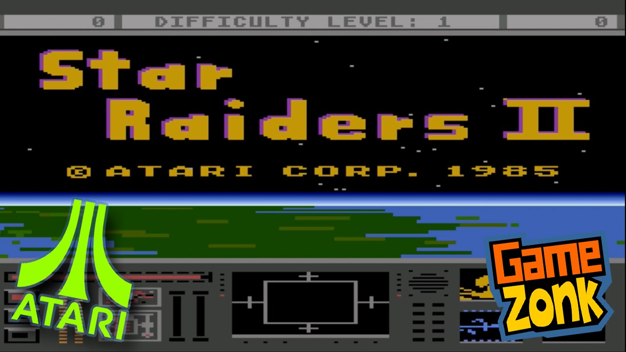 Star Raiders II - Atari XL/XE - Review and Walkthrough
