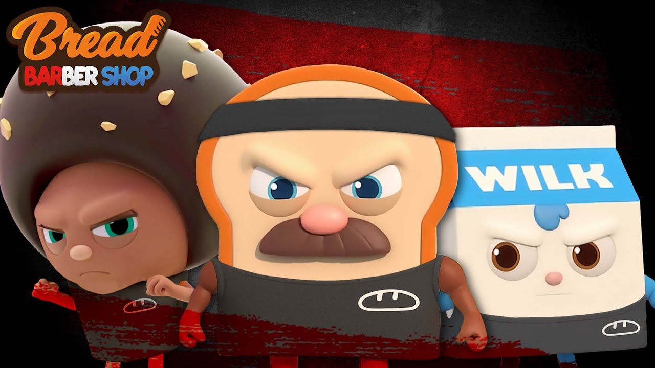 BreadBarbershop | Bakery Town: Physical Challenge | english /animation/dessert