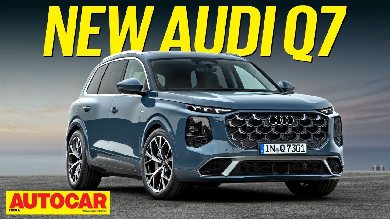2027 Audi Q7 - More muscle (and tech) for big Audi SUV | First Look | Autocar India